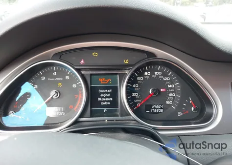 2013 Audi Q7 3.0T Premium from USA, damaged, VIN WA1LGAFE1DD006092